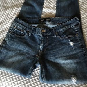 Express Stella Distressed Jeans